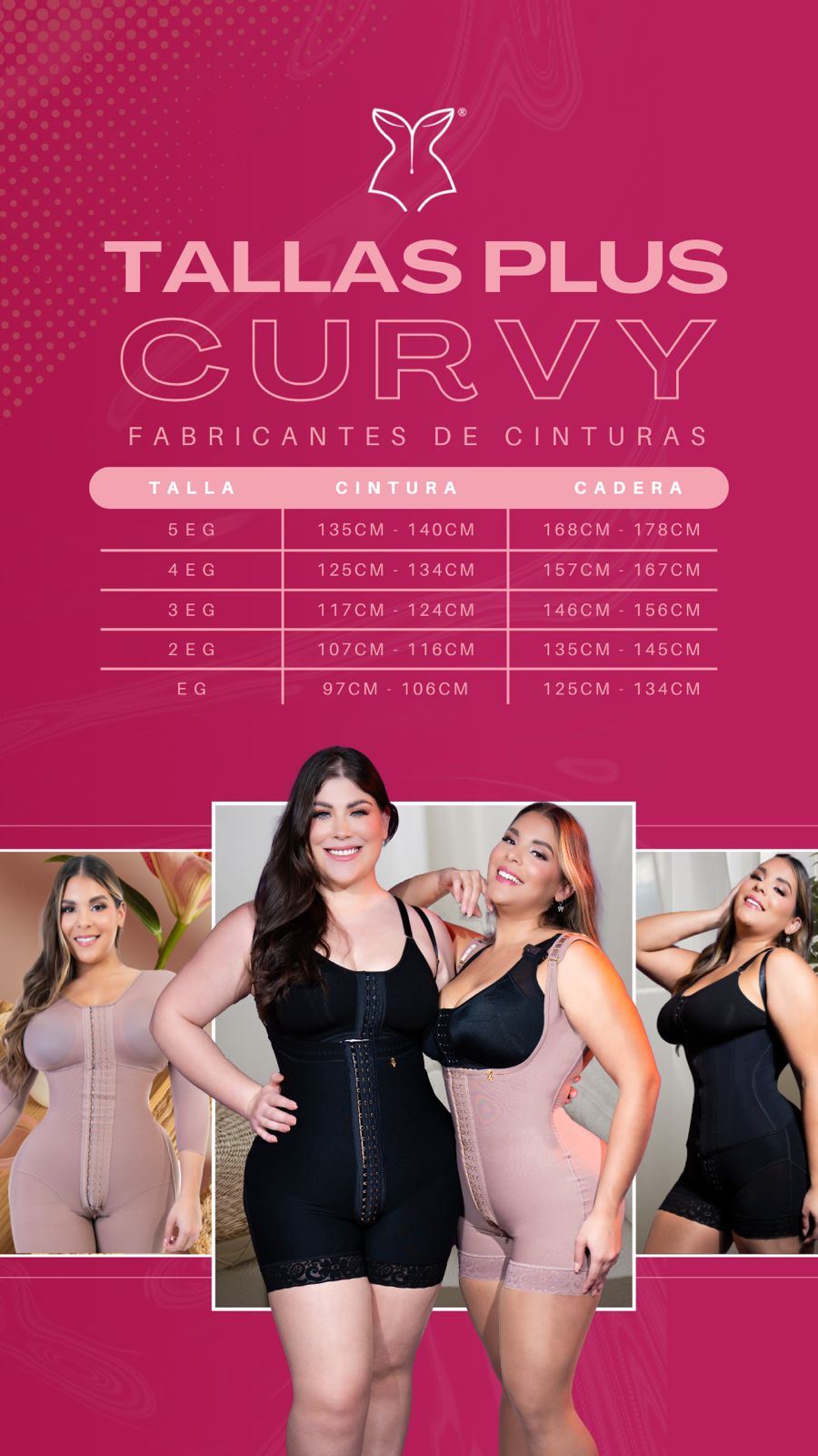 FL2039 PLUS FAJA CINTURILLA DE LÁTEX Y NEOPRENO TALLE LARGO *OFERTA FINAL*
